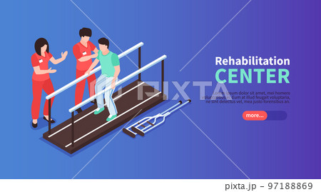 Clinical Rehabilitation Isometric Banner 97188869