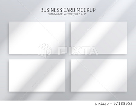 Horizontal Business Cards Set 97188952