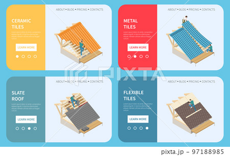 Roofer Isometric Concept 97188985