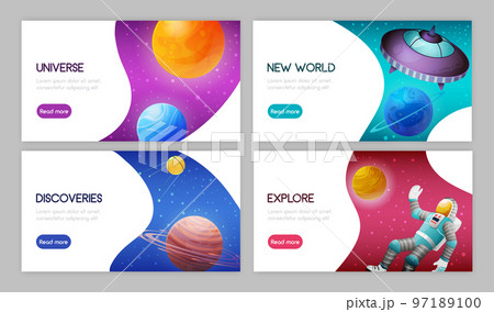 Space Horizontal Banners 97189100