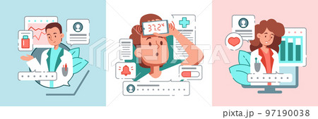 Online Medicine Concept 97190038