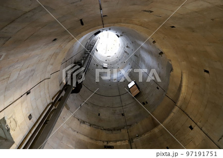 Leaning tower in the city of Pisa in Italy. Leaning tower in the city of Pisa in Italy. 97191751