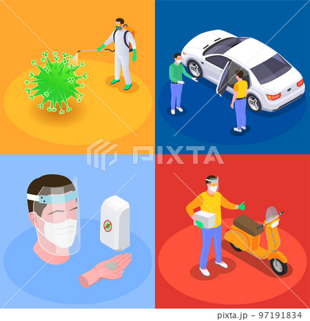 Social Distancing Design Concept 97191834