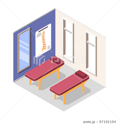 Orthopedics Hospital Vector Illustration 97192104