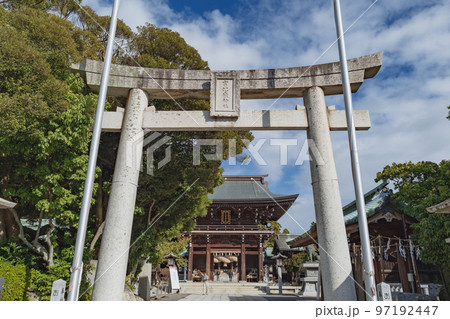 福岡 宮地嶽神社 参道風景 97192447