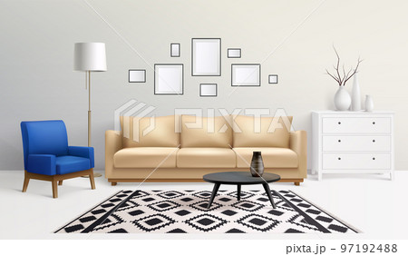 Modern Interior Room Composition Modern Interior Room Composition 97192488