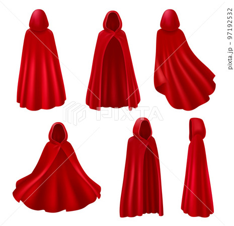 Realistic Red Mantles Collection Realistic Red Mantles Collection 97192532