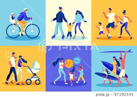 Active Family Design Concept Active Family Design Concept 97192545