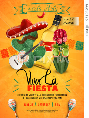 Fiesta Party Vertical Poster 97193099