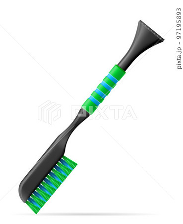 car snow brush vector illustration car snow brush vector illustration 97195893