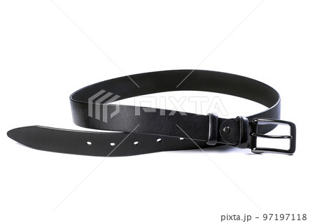 Black belt on a white background Black belt on a white background 97197118