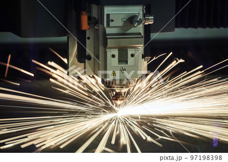 Ottenweller Machine with white sparks flying Ottenweller Machine with white sparks flying 97198398