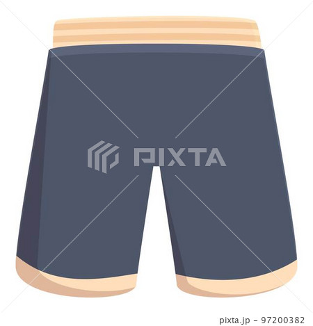 Boxing shorts icon cartoon vector. Sport box. Arena training 97200382