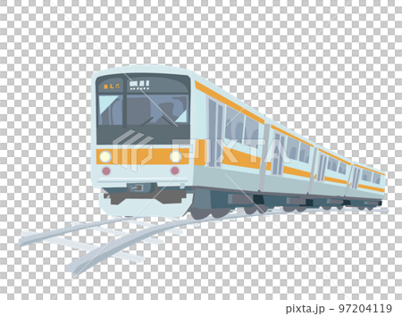 Illustration of Chuo Main Line 97204119