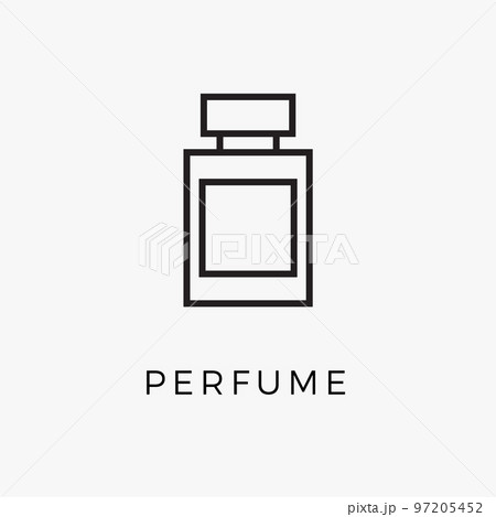 Vector Fashion Perfume Bottle Illustration. Hand Drawn Botanical Sketch  Stock Vector - Illustration of beauty, background: 203502598