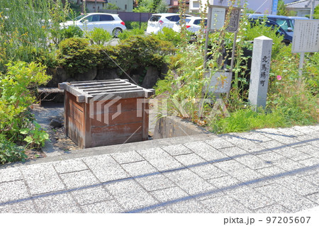 松本市　まつもと城下町湧水郡　北馬場柳の井戸 97205607