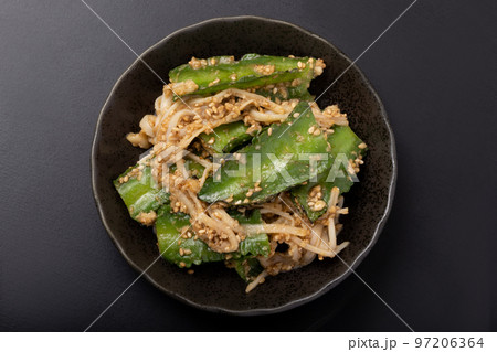四角豆とえのきのゴマ和え 四角豆とえのきのゴマ和え 97206364