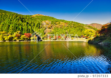 紅葉ー武周ヶ池 紅葉ー武周ヶ池 97207333