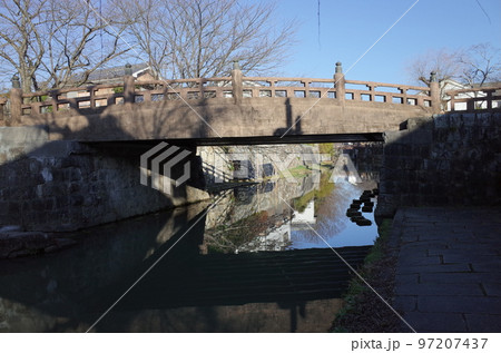 明治橋と八幡掘の風景 明治橋と八幡掘の風景 97207437