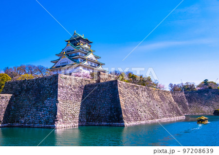 春の大阪城 97208639