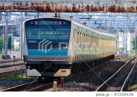 【JR東日本】京浜東北線西川口駅 E233系 【JR東日本】京浜東北線西川口駅 E233系 97209336