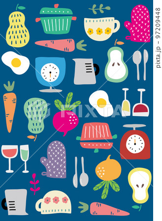 キッチン生活用品の北欧柄 97209448