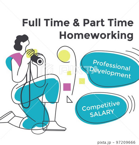 Full and part time homeworking professional growth 97209666