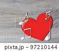 Love Song Concept Background 97210144