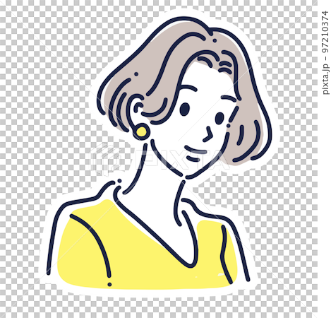 女性插畫素材 97210374