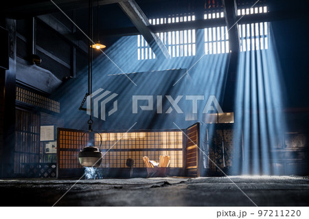 妻籠宿 脇本陣奥谷の斜光（長野県 南木曽町） 97211220