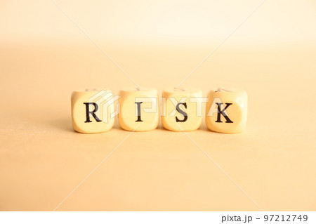 RISK(リスク・危険性)の文字素材 RISK(リスク・危険性)の文字素材 97212749