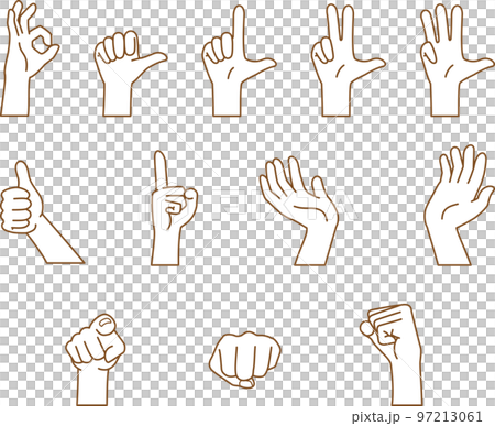 Gestures Clipart Hd PNG, Different Gestures Clipart, Hand, Clip Art,  Gesture PNG Image For Free Download