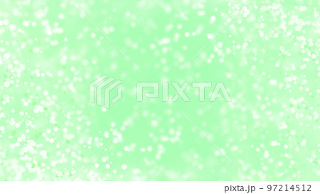 CGパーティクル　緑色のパーティクル 97214512