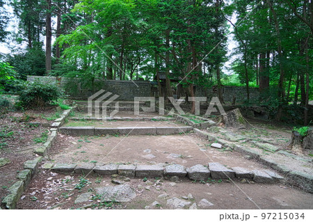 【日本100名城】安土城 二ノ丸の信長公本廟 滋賀県近江八幡市 【日本100名城】安土城 二ノ丸の信長公本廟 滋賀県近江八幡市 97215034