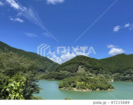 絶景のかわせみ湖 97215689