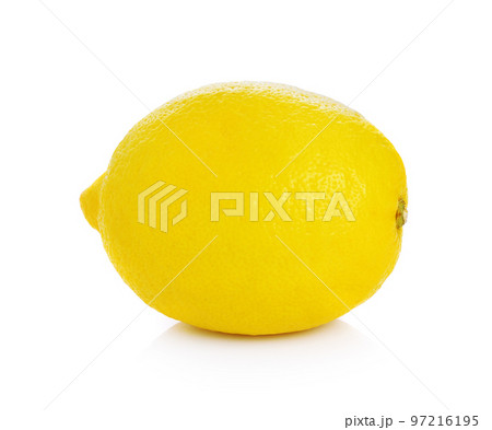 lemon isolated on white background. 97216195