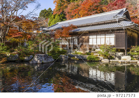 湖東三山 釈迦山　百済寺　本坊庭園「天下遠望の名園』 97217573