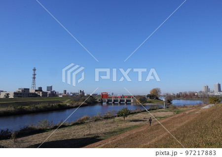 日本　東京の風景 97217883