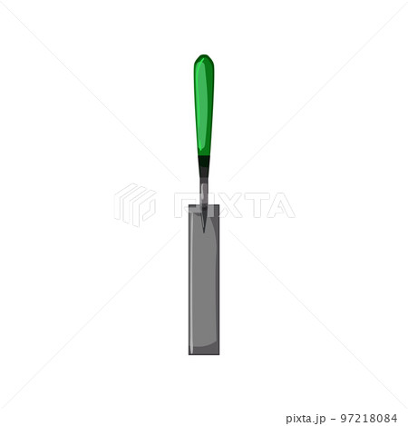 work trowel cement cartoon vector illustration 97218084