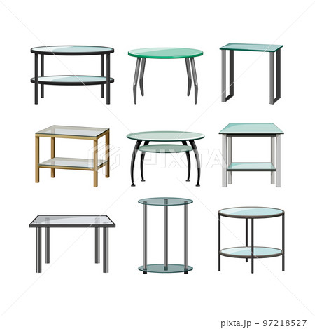glass table set cartoon vector illustration glass table set cartoon vector illustration 97218527