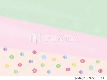 パステルカラーでかわいい 春の背景画像 パステルカラーでかわいい 春の背景画像 97219341