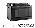 Car battery isolated on white background. 97225308