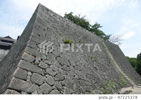 松山市の中心部、勝山(標高132m)にそびえ立つ松山城は、賤ヶ岳の合戦で有名な七本槍の 松山市の中心部、勝山(標高132m)にそびえ立つ松山城は、賤ヶ岳の合戦で有名な七本槍の 97225378