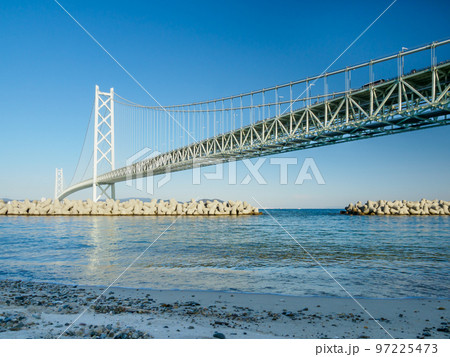 明石海峡大橋（兵庫県淡路市） 97225473