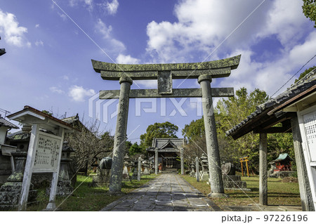 杵築天満社　鳥居　大分県杵築市 97226196
