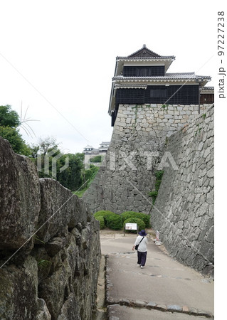 松山市の中心部、勝山(標高132m)にそびえ立つ松山城は、賤ヶ岳の合戦で有名な七本槍の 松山市の中心部、勝山(標高132m)にそびえ立つ松山城は、賤ヶ岳の合戦で有名な七本槍の 97227238
