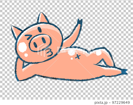 豚イラスト 97229649