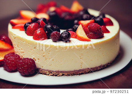 Homemade cherry pie with delicious berries and juicy cherries Homemade cherry pie with delicious berries and juicy cherries 97230251