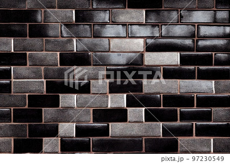 Shining textured bricks wall brickwork pattern background 3D render digital illustration Shining textured bricks wall brickwork pattern background 3D render digital illustration 97230549