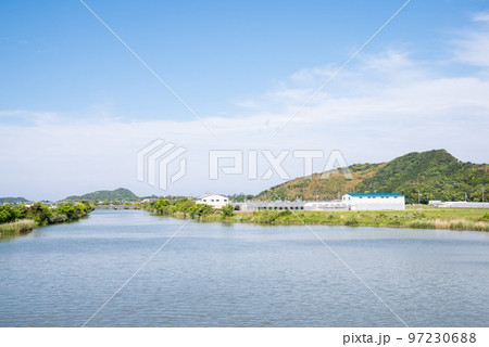 【打樋川】川沿いの街並み 【打樋川】川沿いの街並み 97230688